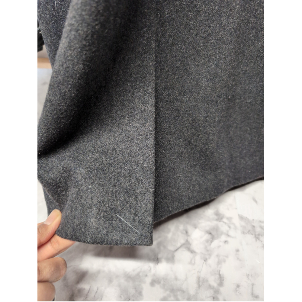 London Fog Women's Charcoal Wool-Blend Coat - Picture 11 of 11